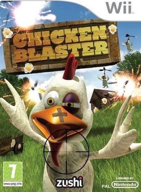 Chicken Blaster (Wii Games), Games en Spelcomputers, Games | Nintendo Wii, Zo goed als nieuw, Ophalen of Verzenden