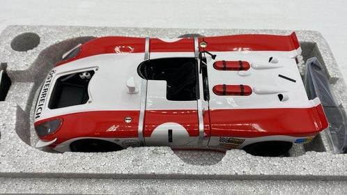 Autoart 1:18 - Voiture miniature - Porsche 908/02 Watkins, Hobby en Vrije tijd, Modelauto's | 1:5 tot 1:12