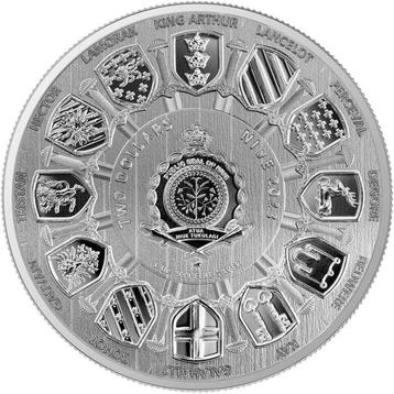 Niue. 2 Dollars 2023 Camelot - Arthur Pendragon Bullion