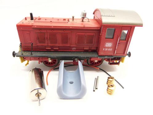 micromotor HLM004G motor ombouwset voor Lima V 20, BR 270,, Hobby & Loisirs créatifs, Trains miniatures | HO, Envoi