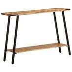 vidaXL Wandtafel 110x30x75 cm massief mangohout, Huis en Inrichting, Verzenden, Nieuw