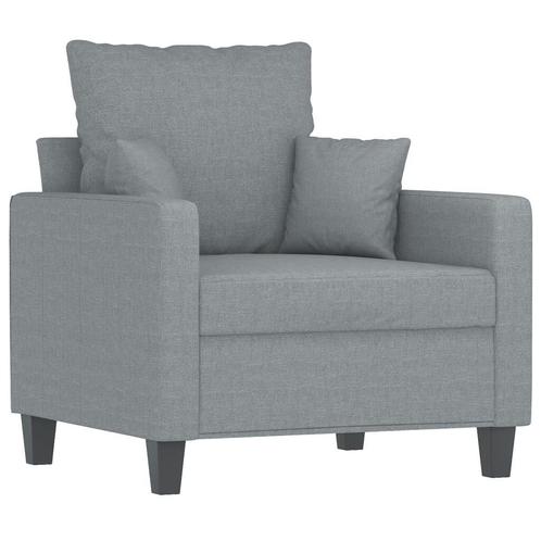 Fauteuil Lichtgrijs 60cm - Retour Deal - 35% Korting!, Huis en Inrichting, Fauteuils, 75 tot 100 cm, 75 tot 100 cm, Nieuw, Verzenden