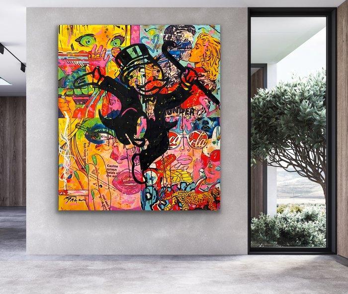 Joaquim Falco - MR.MONOPOLY HAPPY XL, Antiek en Kunst, Kunst | Designobjecten