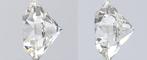 Zonder Minimumprijs - 2 pcs Diamant (Natuurlijk) - 1.00 ct -, Handtassen en Accessoires, Edelstenen, Nieuw