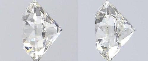 Zonder Minimumprijs - 2 pcs Diamant (Natuurlijk) - 1.00 ct -, Handtassen en Accessoires, Edelstenen