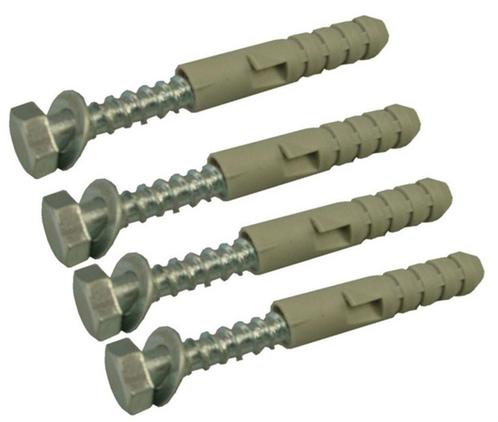 Radiator houtdraadboutenset M-10x50 (4 st.) compl., Doe-het-zelf en Bouw, IJzerwaren en Bevestigingsmiddelen, Ophalen of Verzenden
