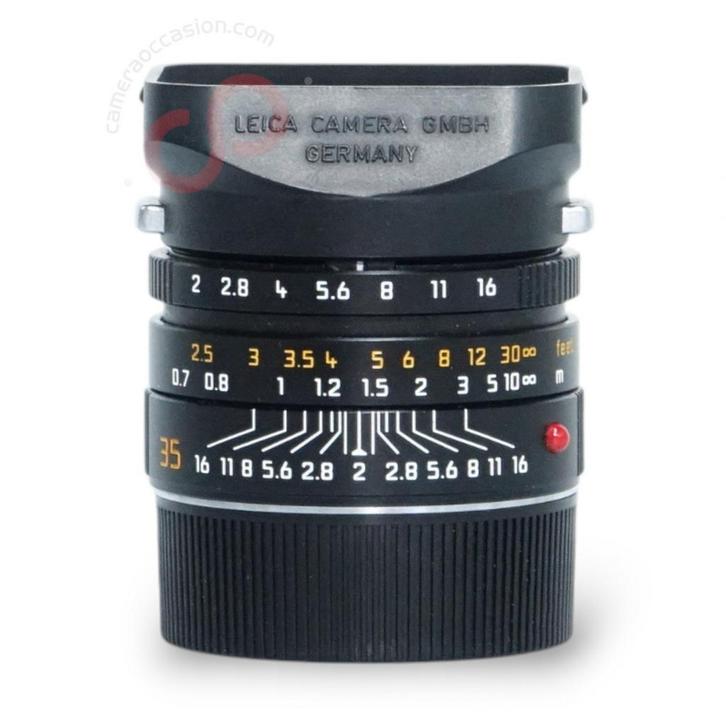 Leica Summicron-M 35mm 2.0 ASPH nr. 0587, TV, Hi-fi & Vidéo, Photo | Lentilles & Objectifs, Enlèvement ou Envoi