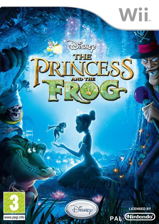 Disney The Princess And The Frog-Standaard (Wii) Gebruikt, Games en Spelcomputers, Games | Nintendo Wii, Ophalen of Verzenden