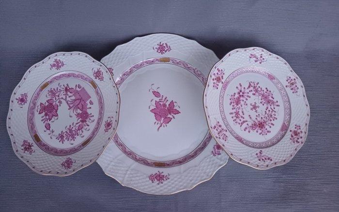 Herend - Bord (3) - Porselein, Antiek en Kunst, Antiek | Meubels | Tafels