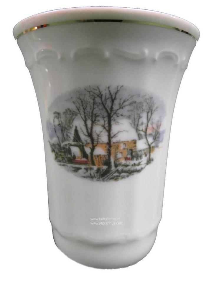 Sierbord en vaasje van Avon, Huis en Inrichting, Woonaccessoires | Overige, Gebruikt, Verzenden