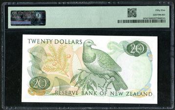 Nouvelle-Zélande. - 20 Dollars ND (1977-81) - Replacement -