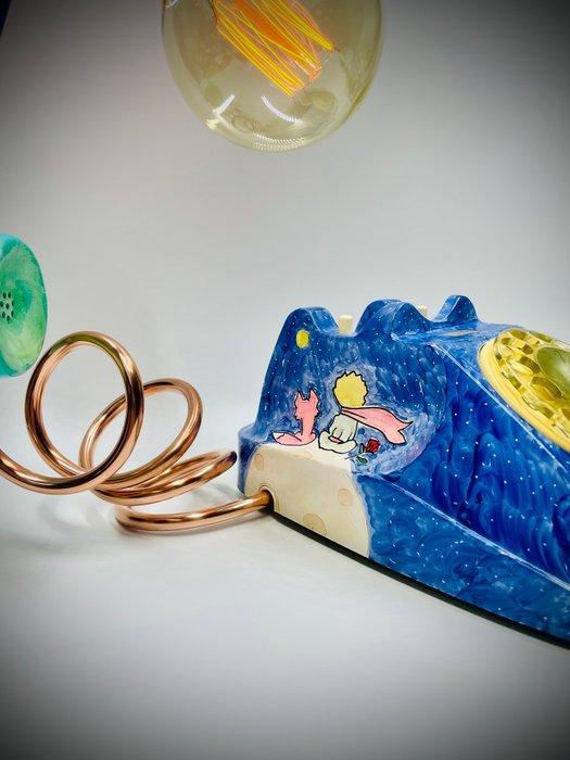 Tafellamp - Plastic, Koper, Metaal - Discofoon uit de jaren, Antiquités & Art, Art | Objets design