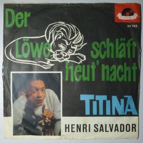 Henri Salvador - Der Löwe schläft heut Nacht - Single, Cd's en Dvd's, Vinyl Singles, Single, Gebruikt, 7 inch, Pop