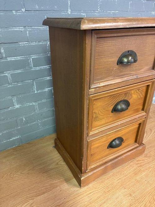 Commode - Bois, Laiton, Antiek en Kunst, Curiosa en Brocante
