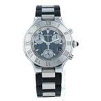 Cartier - Must 21 Chronoscaph Date - Zonder minimumprijs -