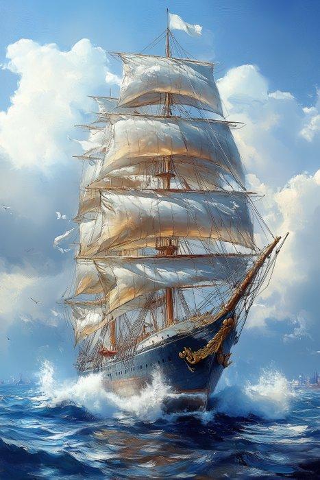 CoCo - Blue Giant - XXL, Antiek en Kunst, Kunst | Designobjecten