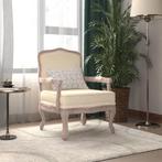 vidaXL Chaise de canapé beige 64x64x90 cm lin, Maison & Meubles, Neuf, Verzenden