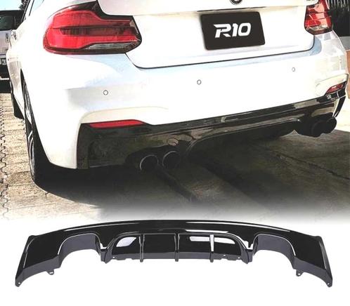 DIFFUSEUR ARRIÈRE BMW F22 13-15 LOOK M PERFORMANCE NOIR BRIL, Auto-onderdelen, Carrosserie, Verzenden