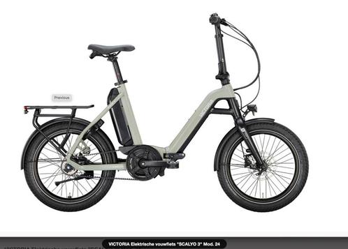 Victoria Scalyo 3 E-bike Vouwfiets Riemaandrijving NEW !, Fietsen en Brommers, Fietsen | Vouwfietsen, Versnellingen, Totaal opvouwbaar