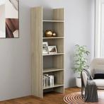 vidaXL Boekenkast 60x35x180 cm bewerkt hout sonoma, Huis en Inrichting, Kasten | Boekenkasten, Verzenden, Nieuw