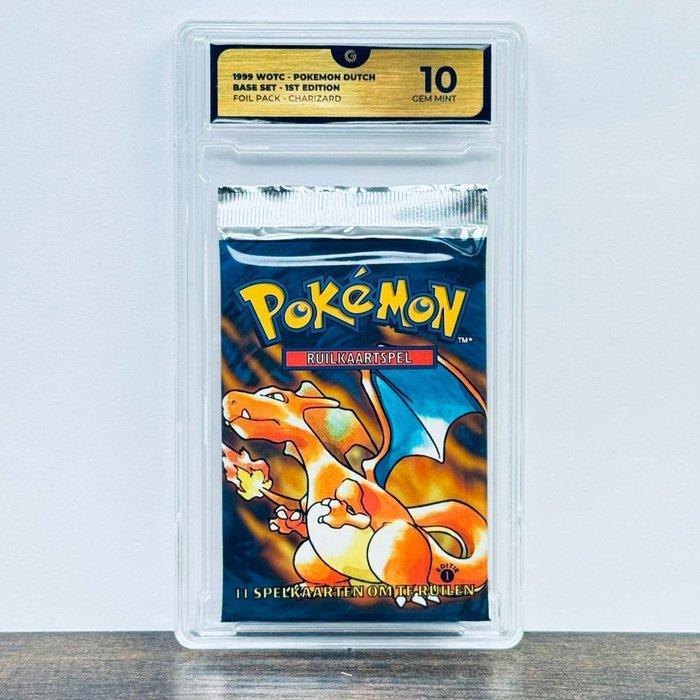 Pokémon Graded card - 1st Edition Base Set Booster Pack, Hobby en Vrije tijd, Verzamelkaartspellen | Pokémon