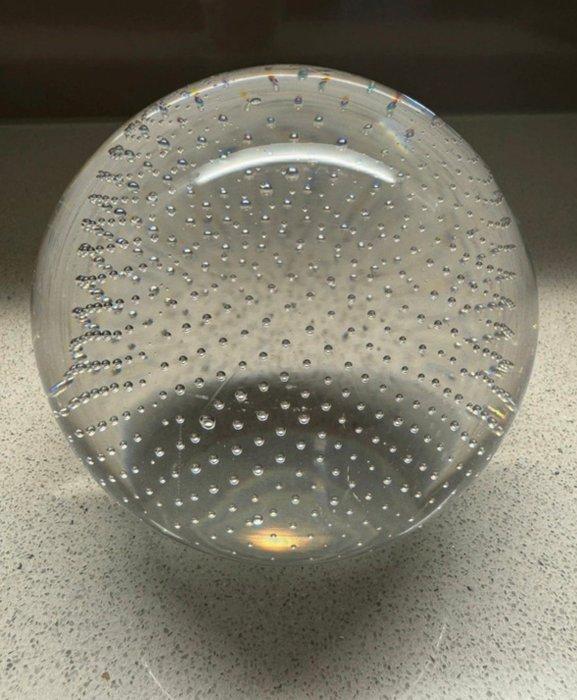 Leerdam - A.D. Copier - Presse-papier - spijkerbol - Glas, Antiek en Kunst, Antiek | Glaswerk en Kristal