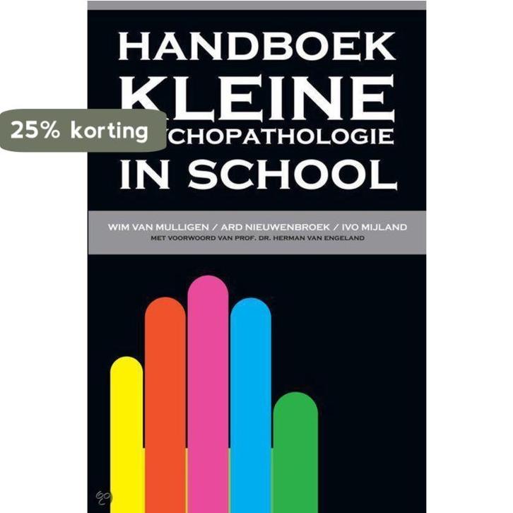 Handboek Kleine psychopathologie in school / Handboek, Livres, Livres scolaires, Envoi