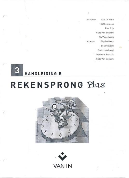 Rekensprong Plus Handleiding B leerjaar 3, Boeken, Schoolboeken, Verzenden