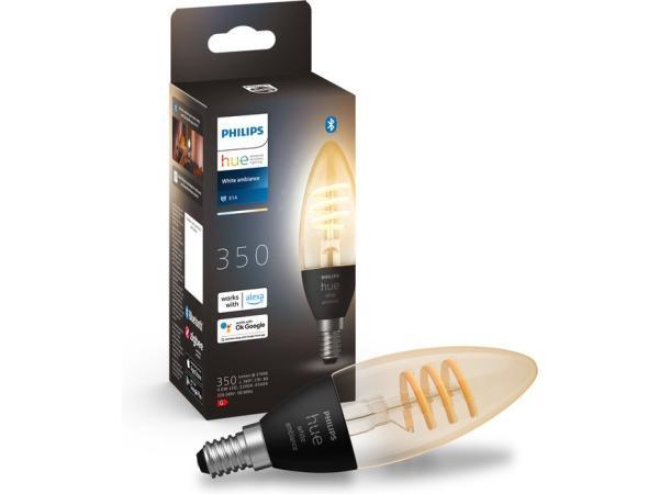 Veiling - Philips Hue filamentkaars warm tot koelwit licht 1, Huis en Inrichting, Lampen | Losse lampen