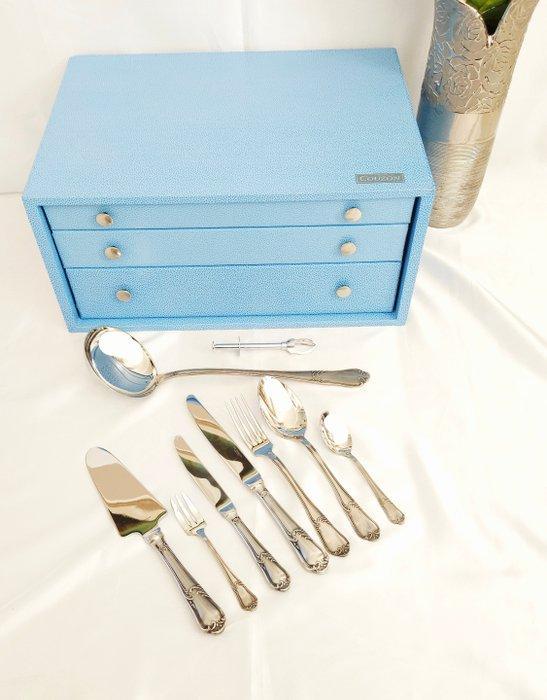 Guy Degrenne - Bestekset (75) - Louis XV - Roestvrij staal, Antiek en Kunst, Antiek | Meubels | Tafels