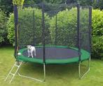 Trampoline 366 cm groen - Met veiligheidsnet en stevige U..., Kinderen en Baby's, Speelgoed | Buiten | Trampolines, Ophalen of Verzenden