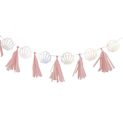 Tassel Slinger Schelpen 2m, Hobby en Vrije tijd, Feestartikelen, Nieuw, Verzenden
