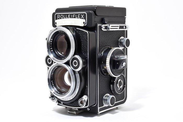 Rollei Rolleiflex 2.8F xenotar White Face Twin lens reflex, Audio, Tv en Foto, Fotocamera's Analoog