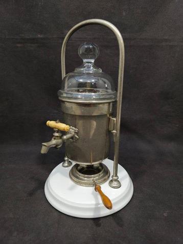 Cafetière - métal, porcelaine, os, verre - Machine à café