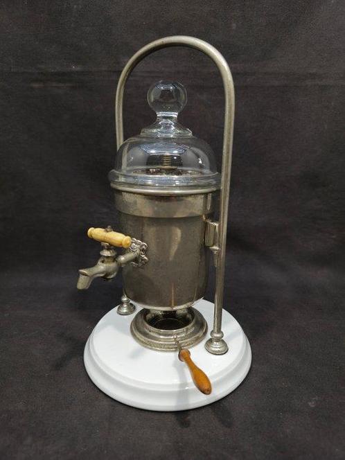 Cafetière - métal, porcelaine, os, verre - Machine à café, Antiek en Kunst, Antiek | Keukengerei