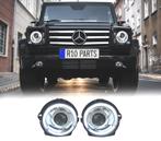 PHARES MERCEDES CLASSE G W463 89-18 LOOK AMG G55 LED BLANC, Verzenden