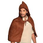 Middeleeuwse cape bruin 85cm, Vêtements | Hommes, Costumes de carnaval & Vêtements de fête, Verzenden