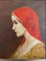 Karel van Belle (1884-1959) - De madonna van Karel van, Antiek en Kunst
