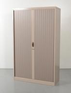 Mewaf roldeurkast, creme, 198 x 120 cm, incl. 4 legborden, Huis en Inrichting, Ophalen of Verzenden, Gebruikt