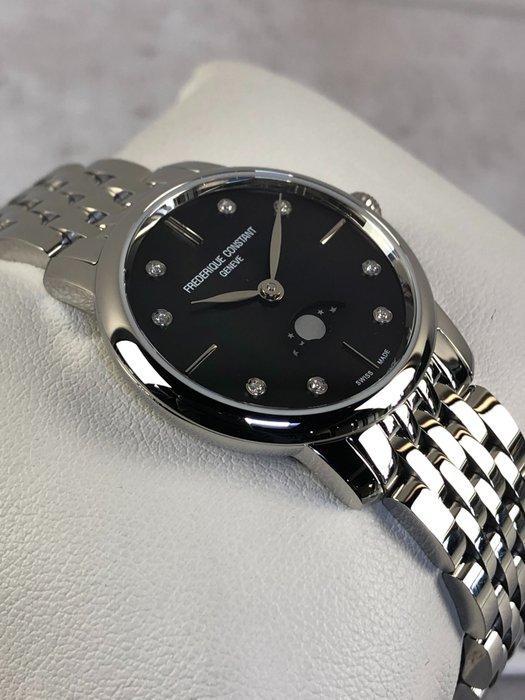 Frédérique Constant - Slimline Moonphase Mother of Pearl, Handtassen en Accessoires, Horloges | Heren