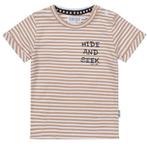 Dirkje - T-shirt Strepen Brown, Kinderen en Baby's, Kinderkleding | Maat 104, Nieuw, Jongen, Ophalen of Verzenden, Shirt of Longsleeve