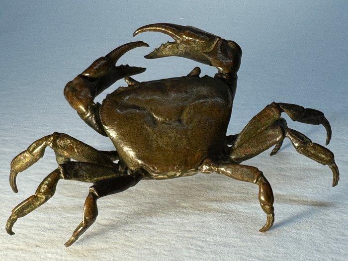 Fijn gegoten bronzen krab – Aziatische school, 20e eeuw -, Antiek en Kunst, Antiek | Overige Antiek