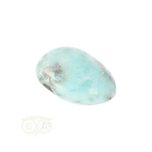 Larimar trommelsteen Nr 22 - 8 gram, Handtassen en Accessoires, Edelstenen, Nieuw, Verzenden