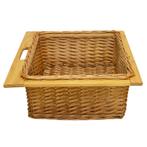 3 x Pull Out Wicker Kitchen Baskets 600mm, Verzenden, Nieuw