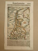 Pays-Bas - Pays-Bas; Sebastiaan Münster - Holand - 1581-1600, Boeken, Atlassen en Landkaarten, Nieuw
