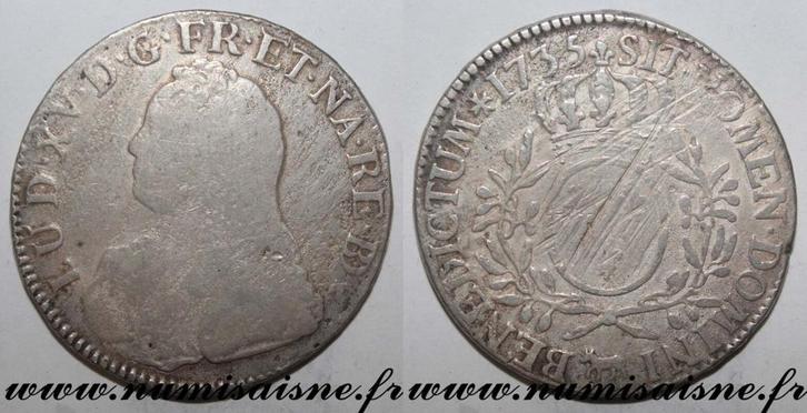 Ecu de Béarn France Frankreich Gad 321a Louis Xv Ecu Von..., Postzegels en Munten, Munten | Europa | Niet-Euromunten, België, Verzenden