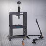 Datona Werkplaatspers 10 ton + Perspennen - Datona - Zwart, Ophalen of Verzenden, Nieuw