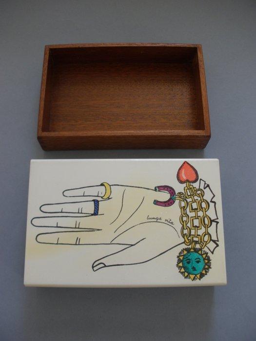 Piero Fornasetti - Boîte à bijoux - Bois, Métal - Fornasetti, Antiek en Kunst, Antiek | Meubels | Stoelen en Sofa's