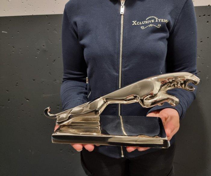 Beeld, 30cm Jaguar Car Logo Statue - 12 cm - Metaal, Antiek en Kunst, Kunst | Designobjecten