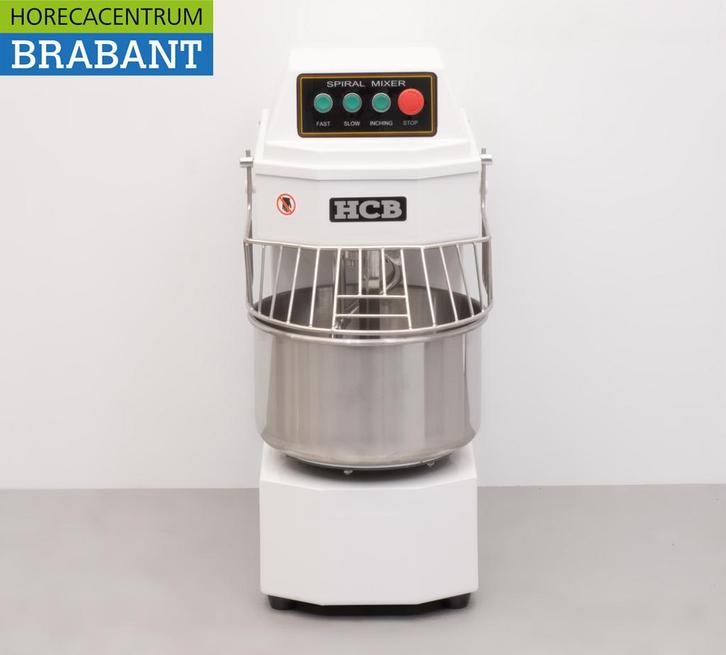Pétrin spirale HCB en acier inoxydable 20 litres 230V Horeca, Zakelijke goederen, Horeca | Keukenapparatuur, Verzenden